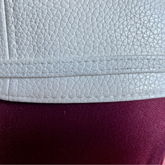 White vegan leather obi belt - Picture 4 of 4